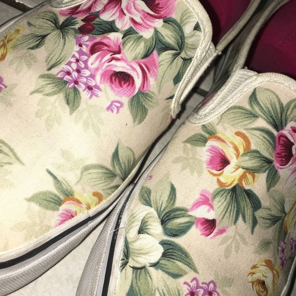 Floral Slip-ons - Picture 3 of 3